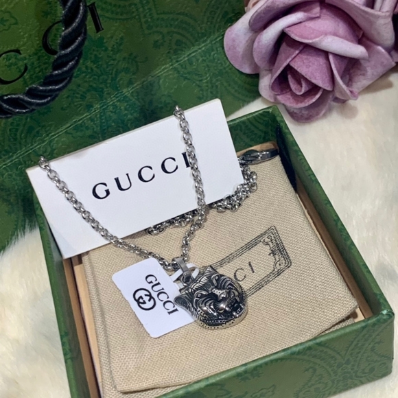 GUCCI tiger head necklace - Picture 8 of 9